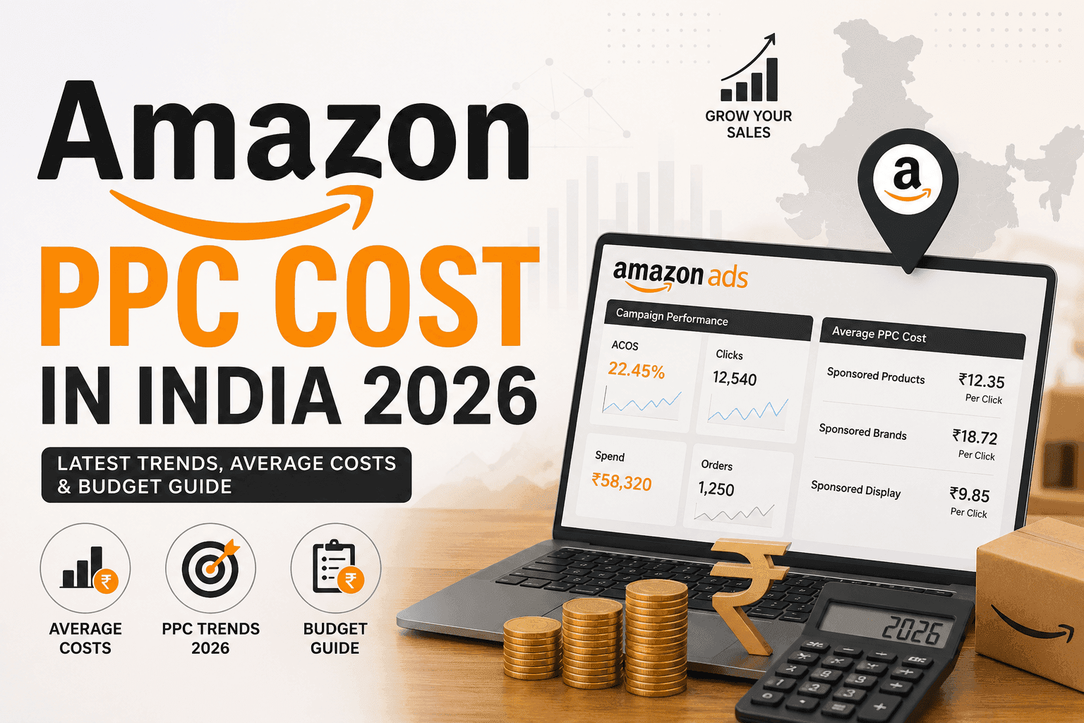 Amazon PPC Cost in India 2026: CPC Rates & Budget Guide